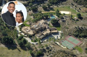 Will Jada Pinkett Smith are one of Hollywood’s biggest power couples, so it isn’t shocking that they own a massive 25,000 square foot mansion in Calabasas that was featured in Architectural Digest in 2011.