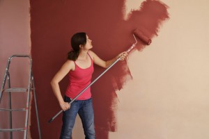 paint covering subsurface