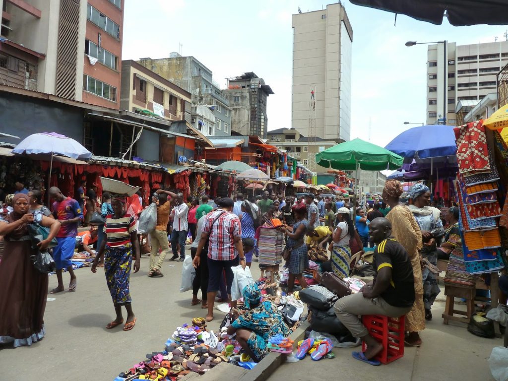 Image result for lagos market