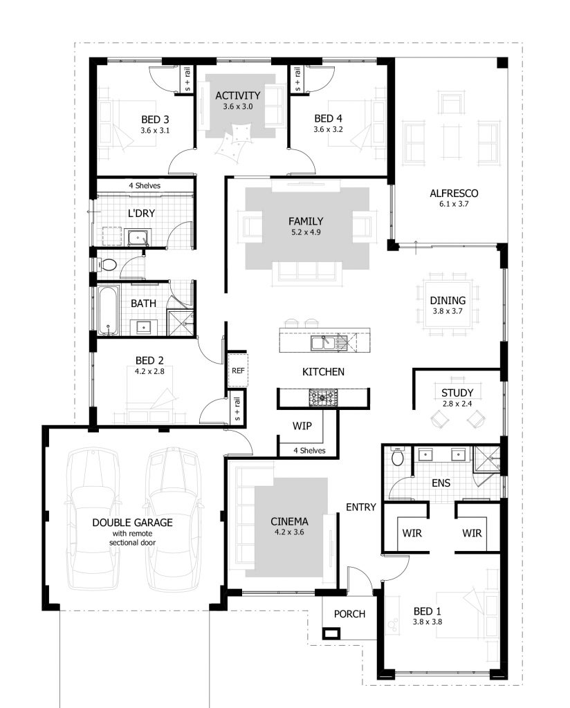  4  Bedroom  Bungalow  House  Plans  in Nigeria PropertyPro 