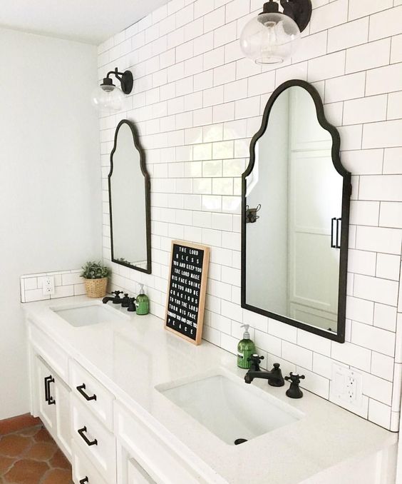 Bathroom mirrors